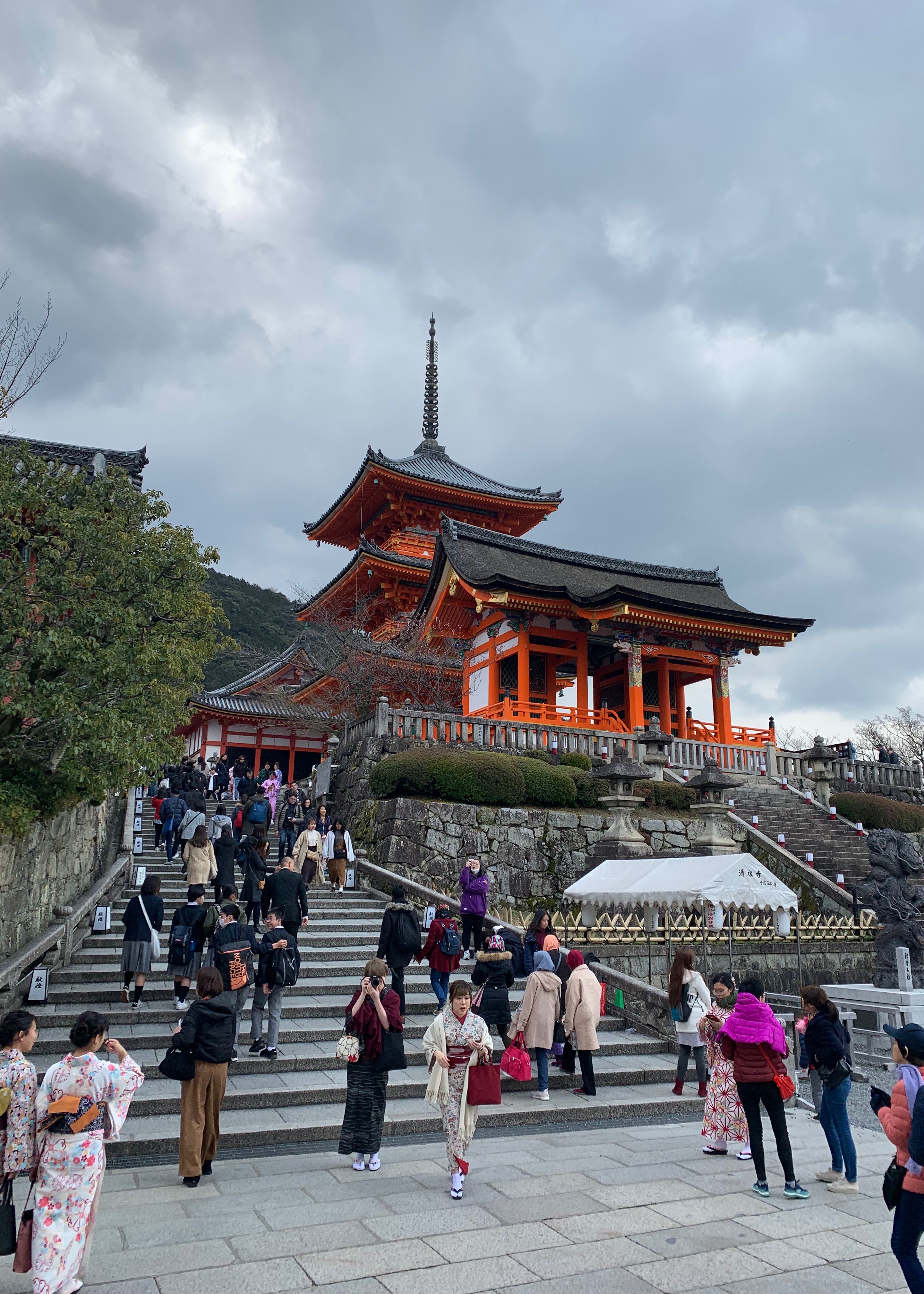 Buddhist Temple in Kyoto 