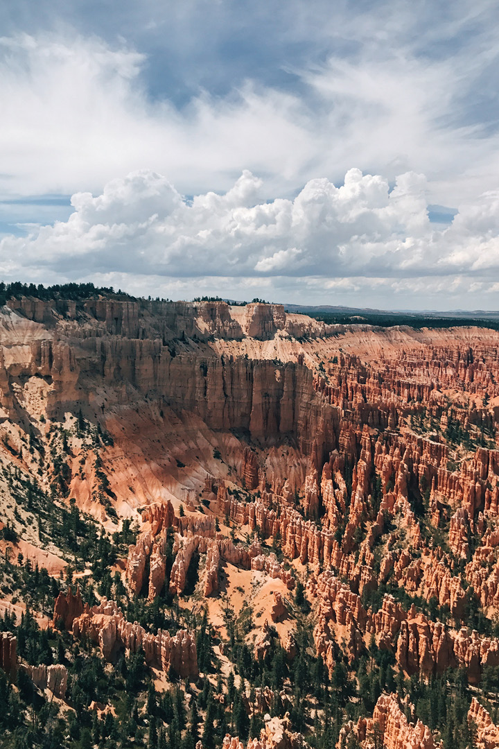 Partly Cloudy in Bryce Canyon
